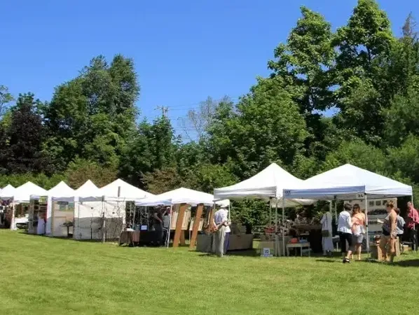 Usos de tendas de exposição