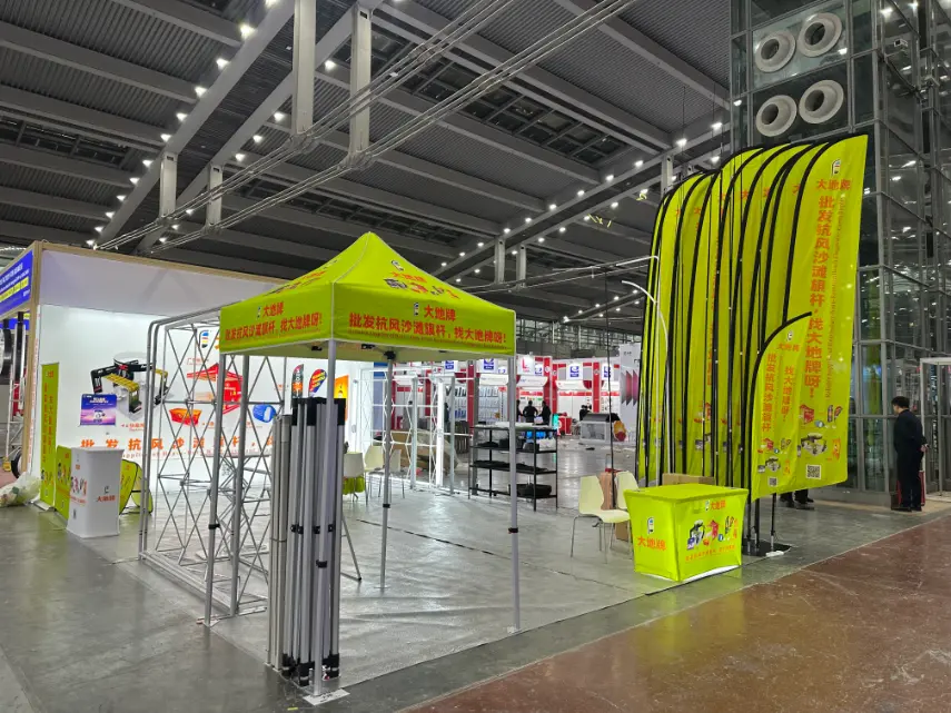 Earth Display segue para Xangai para APPP EXPO 2026 com mastros de bandeira Dadi