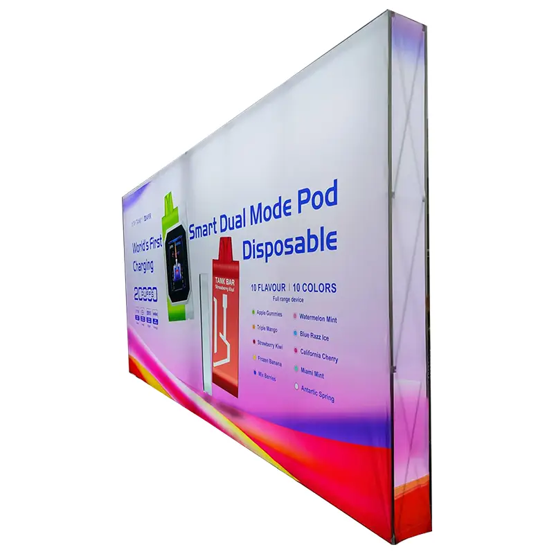 Parede pop-up de LED