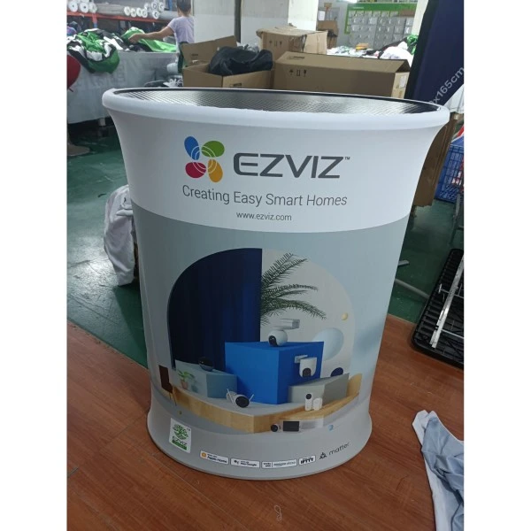 Balcão elevável redondo de plástico