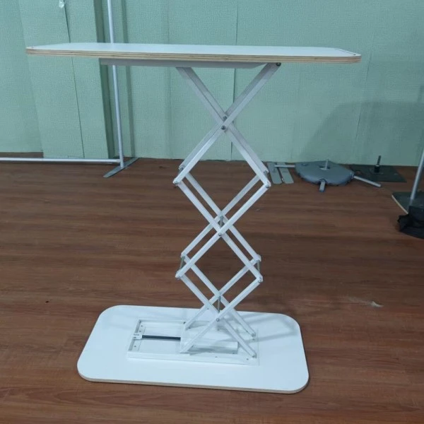 Balcão elevável retangular